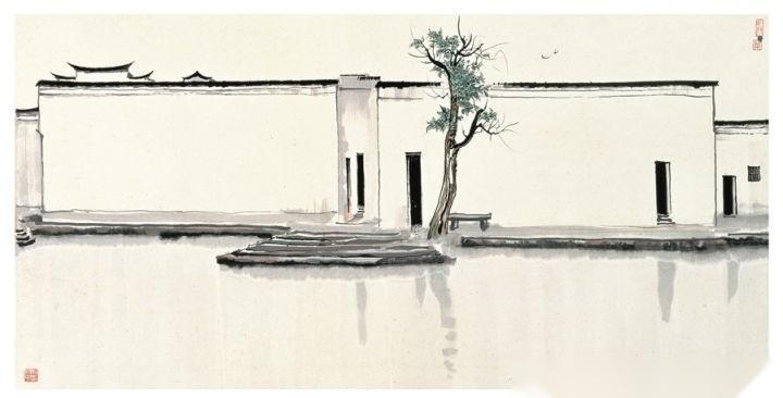 百位世界绘画大师之吴冠中,艺渡文化高清艺术作品图片集图库设计 - 知乎
