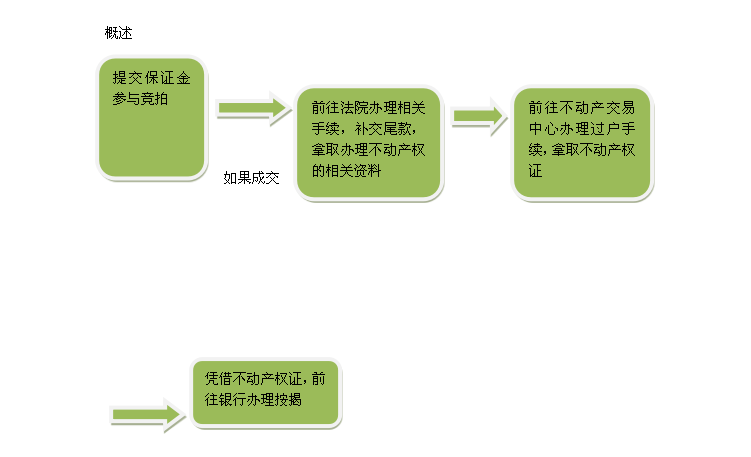 不动产司法拍卖流程分享(原创实践)