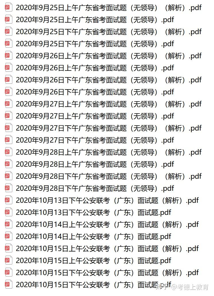 2020年2021年广东省公务员面试形式真题及参考作答无领导小组