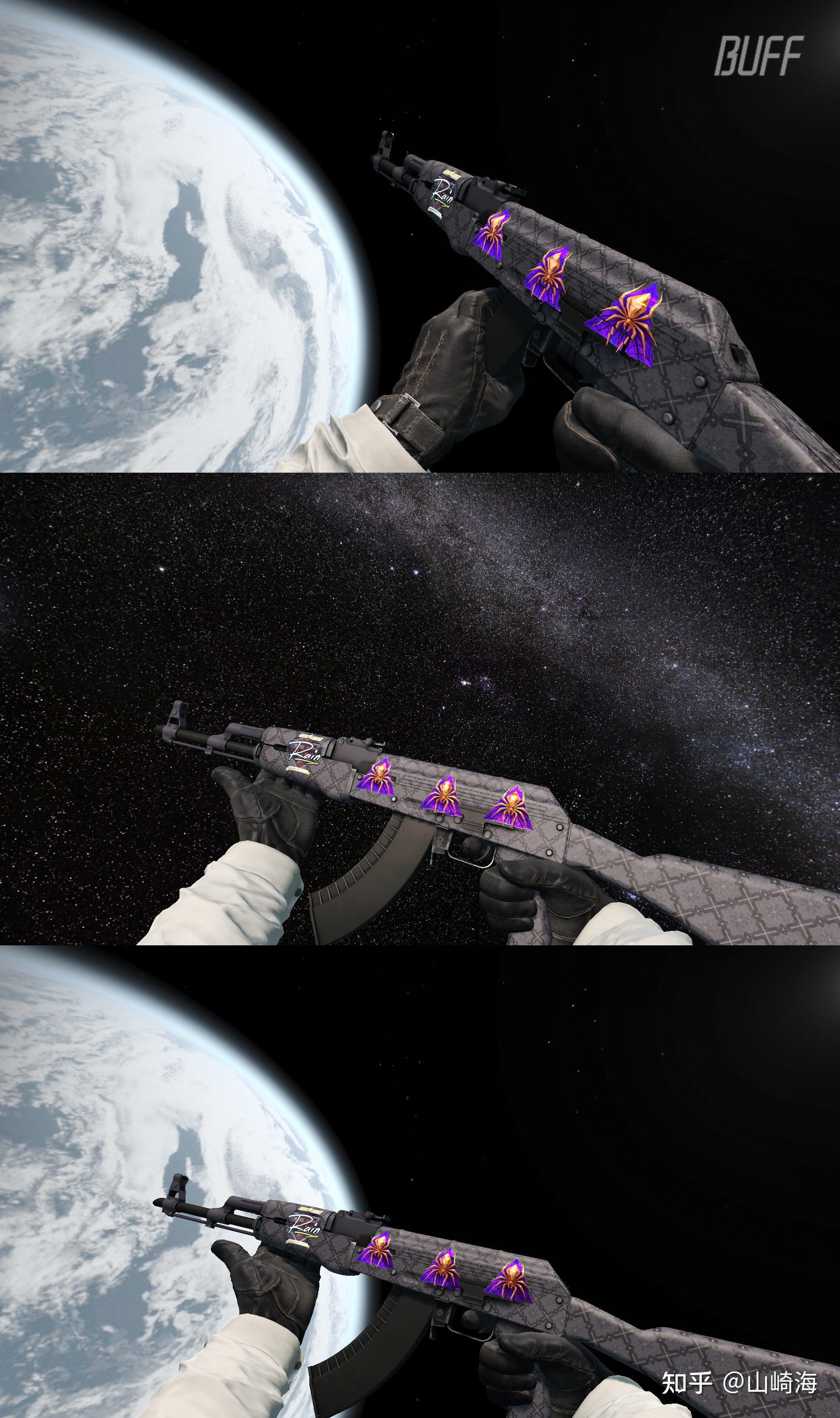 csgo巴洛克之紫配什么印花比较好