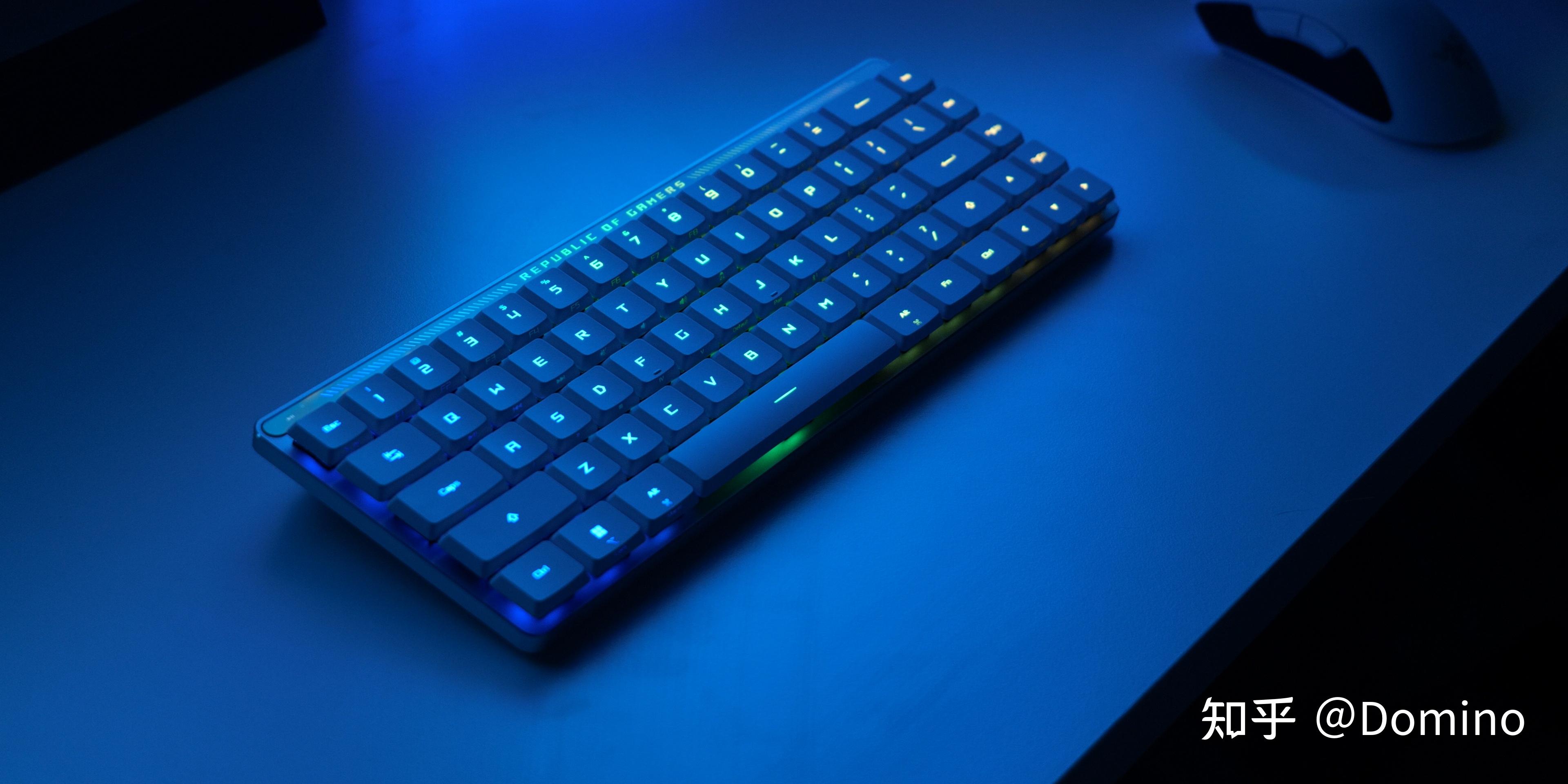 ROG 魔导士RX Low Profile 65%三模机械键盘首发拆解测评 - 知乎