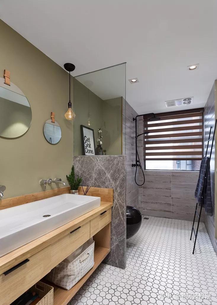 卫生间干湿分离竟然没想到可以这样做