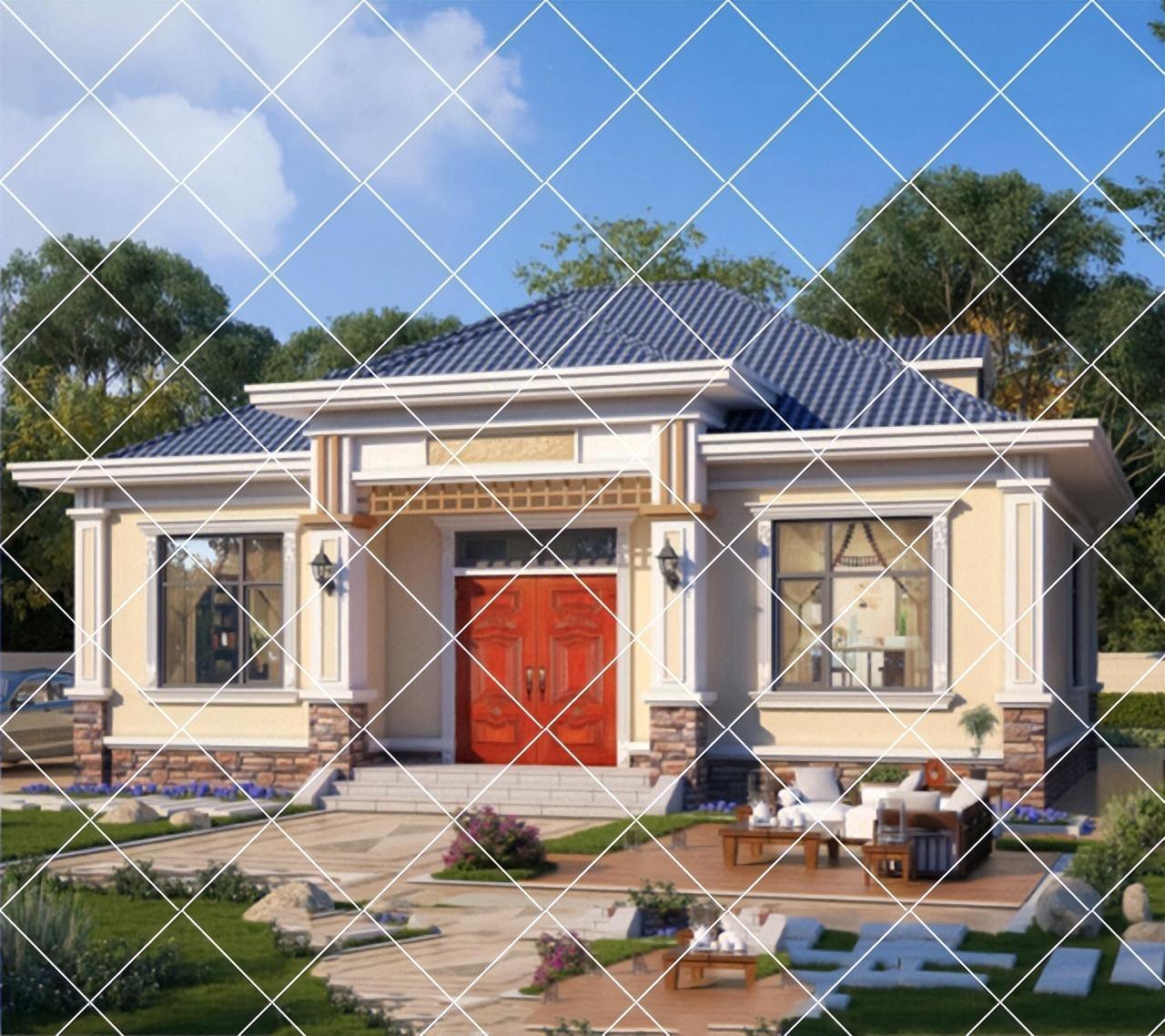 20款一层农村自建房别墅,经济型自建房别墅造价10多万,真实接地气 - 知乎