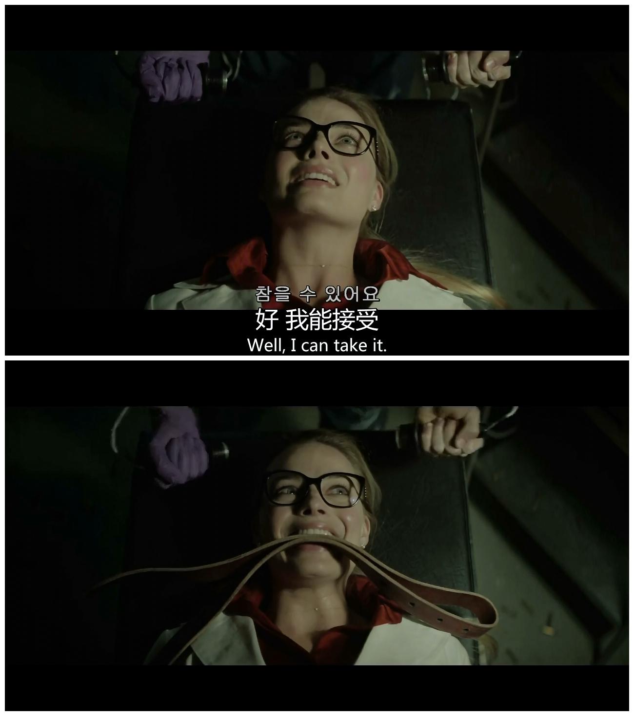 harley一出场就美的令人窒息,她肆无忌惮地挑逗,完全是一个crazy.