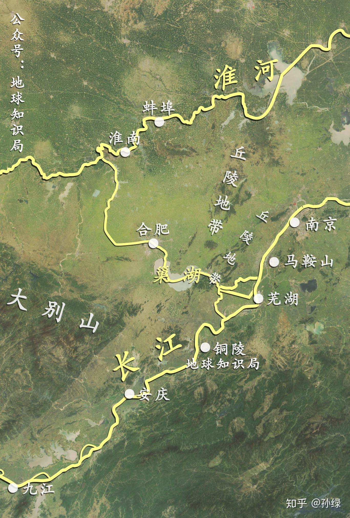 这座城市得名于《水经注》所谓"夏水暴涨,施(今南淝河)合于肥(今东淝