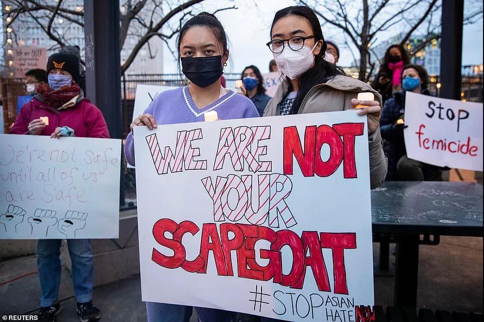 推特炸了美國多地爆發亞裔抗議活動拜登緊急降半旗亞裔不是替罪羊