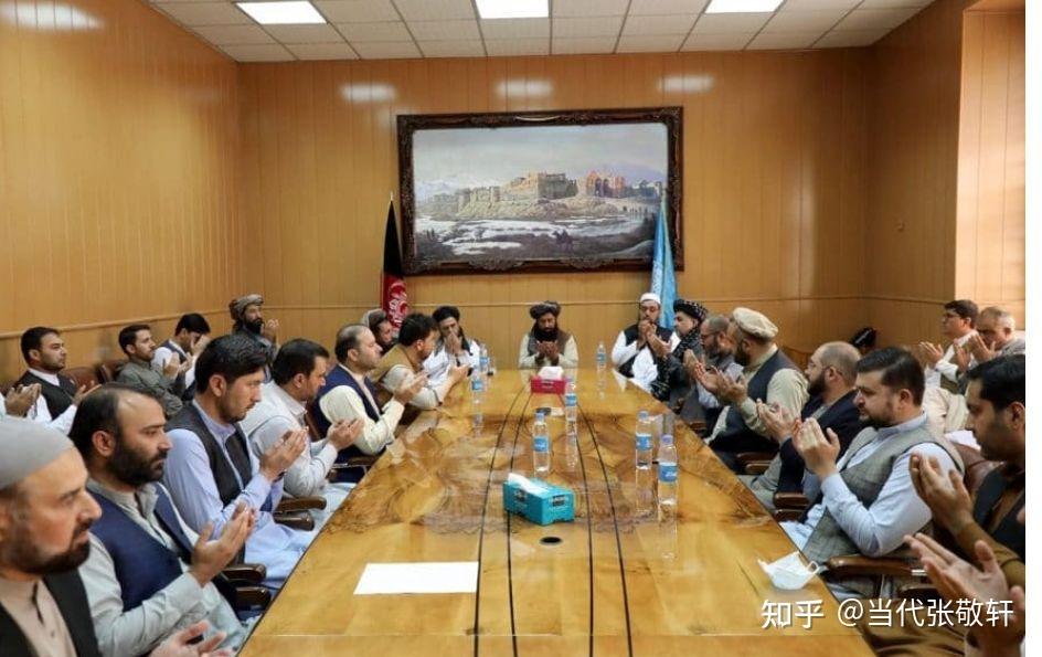 阿富汗塔利班会议图片