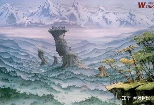 昆仑山最后,佛经中的须弥山已经不是天然的大山,而是有诸多金碧辉煌的