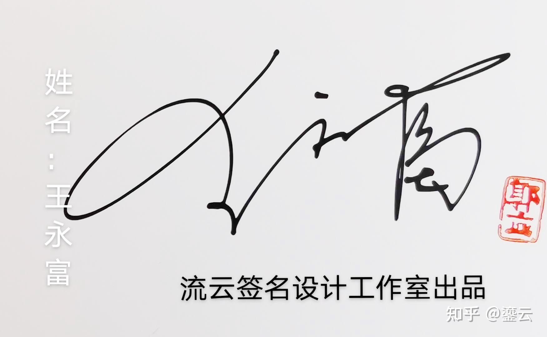 签名设计 - 知乎