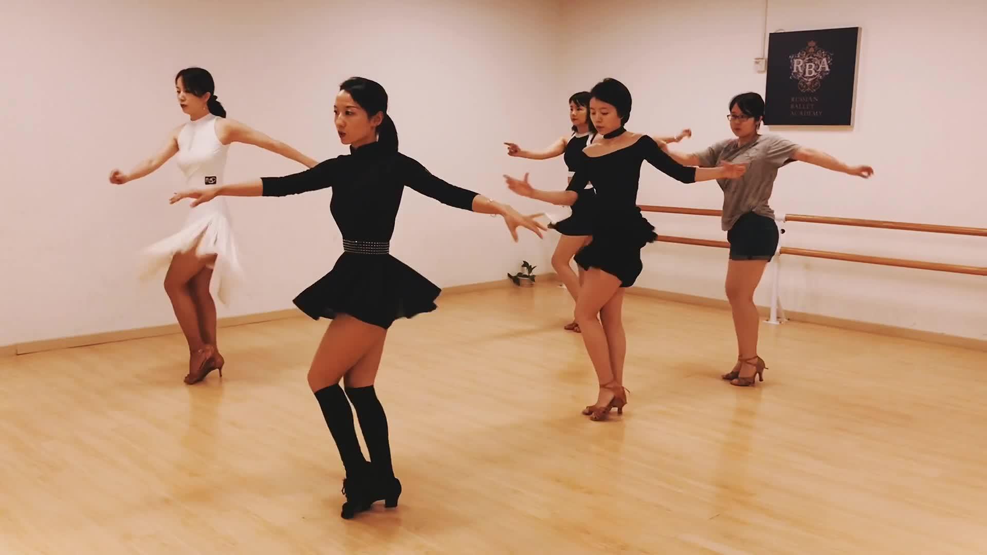 拉丁舞教学视频！基本步国标舞视频_新视网