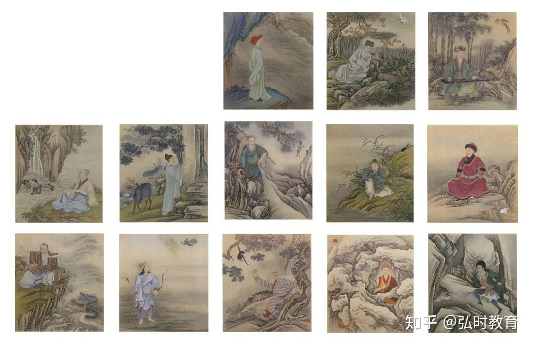 从雍邸文士到天下共主:《胤禛行乐图》人物册的图像与意涵之变 - 知乎