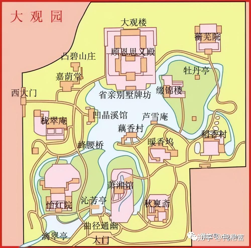 红楼梦荣国府地图图片