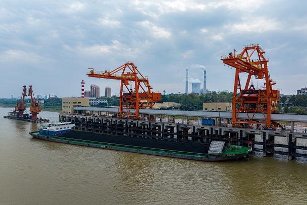 江西省首个万吨级码头正式投用