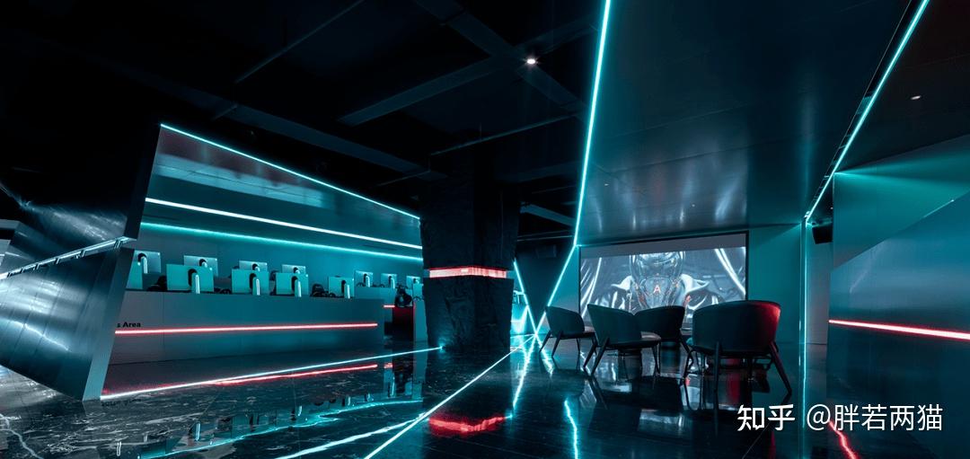 4km这是武汉新晋的网红电竞酒店,设计感很强,带着超酷的赛博朋克风格.