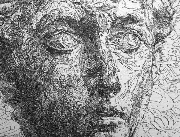 超复杂的画中画一幅画由200多个人物组成能看上一整天