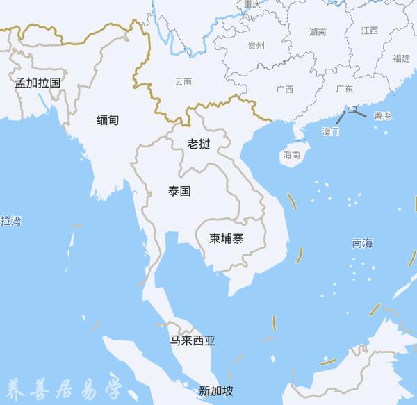 经孟赛,琅勃拉邦,万荣最后驶入老挝境内西双版纳,磨憨边境口岸途径