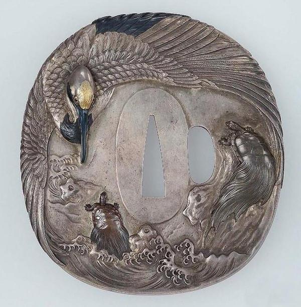 何为武士刀刀镡