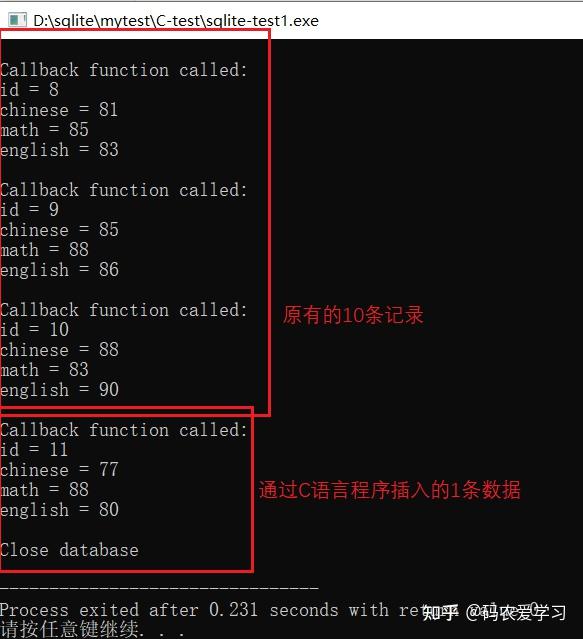 SQLite6 C sqlite6 c