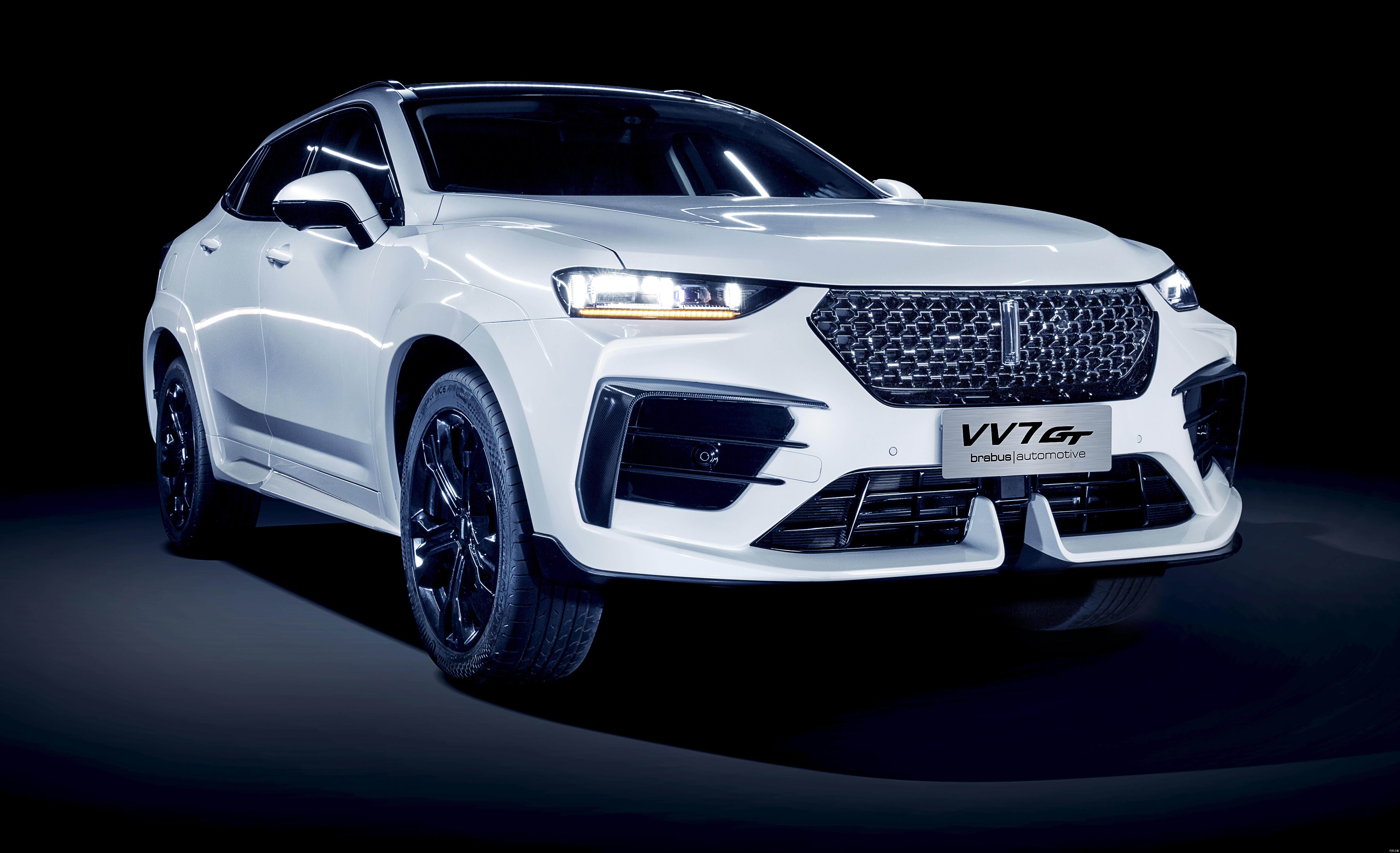 张扬个性wey与brabus打造的vv7gtbrabusautomotive够潮吗
