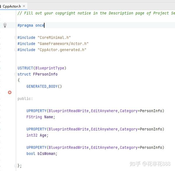 [零基础蓝图转C++]11.创建USTRUCT(结构体) - 知乎