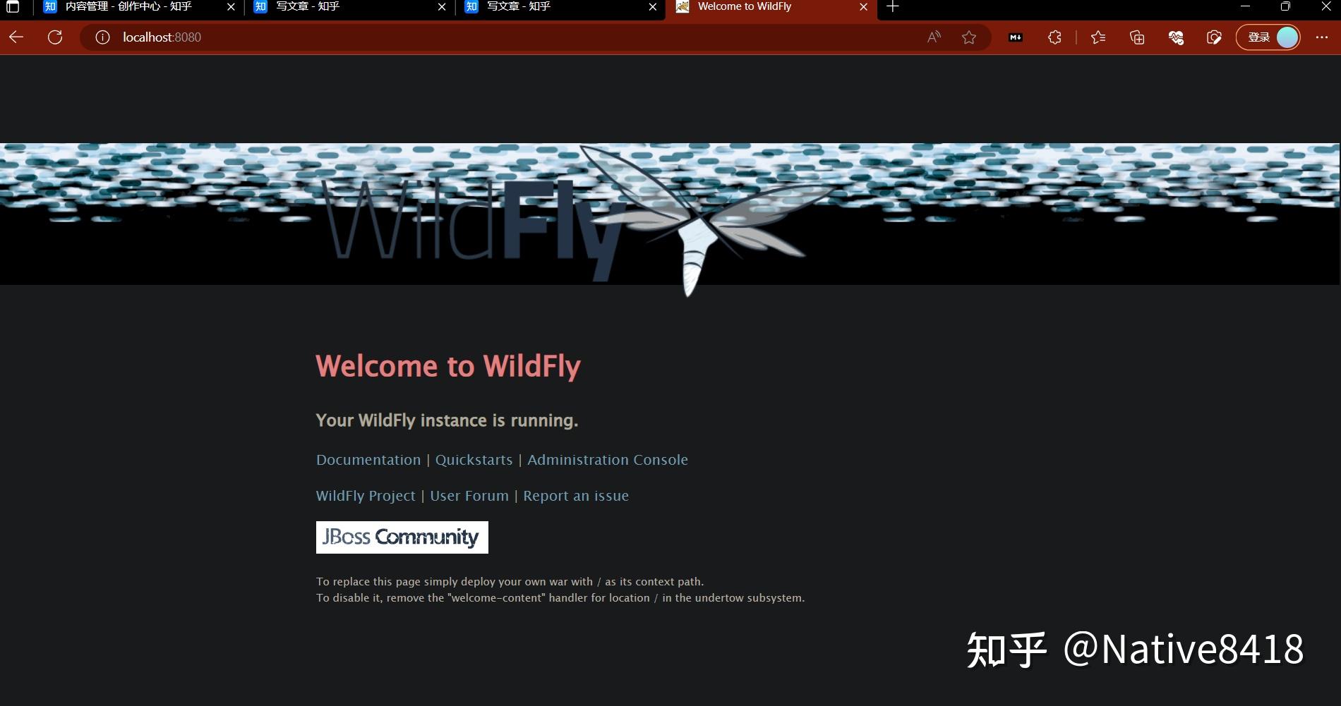 一小时实践入门 WildFly 知乎