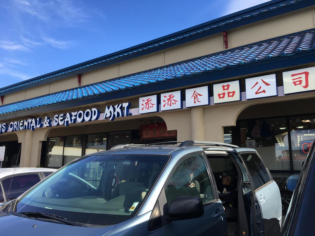 我在美国异国超市里的繁华