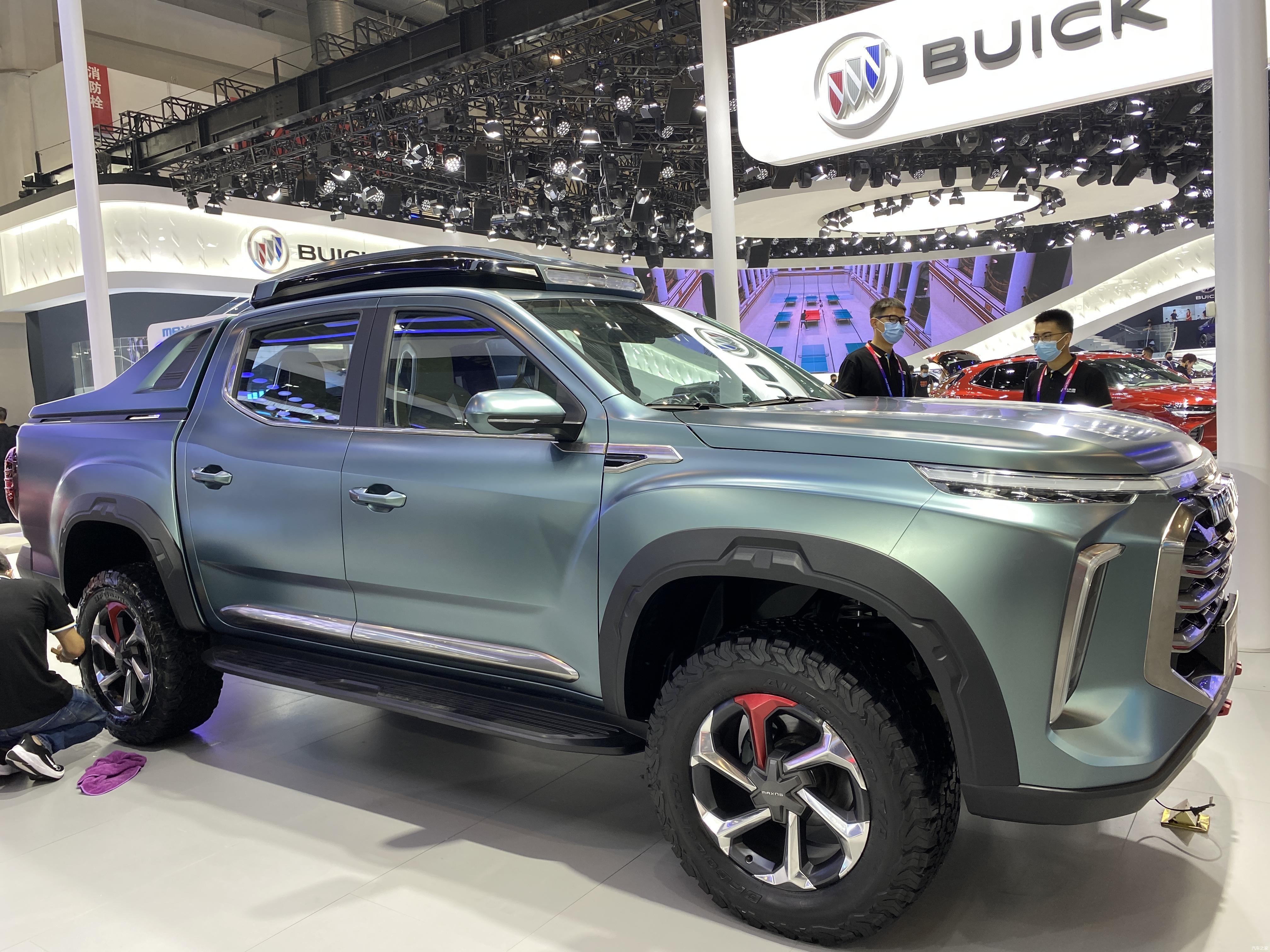 上汽皮卡要来了2020北京车展实拍上汽大通nem