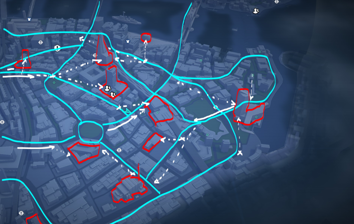 看门狗军团南华克区地图设计讨论