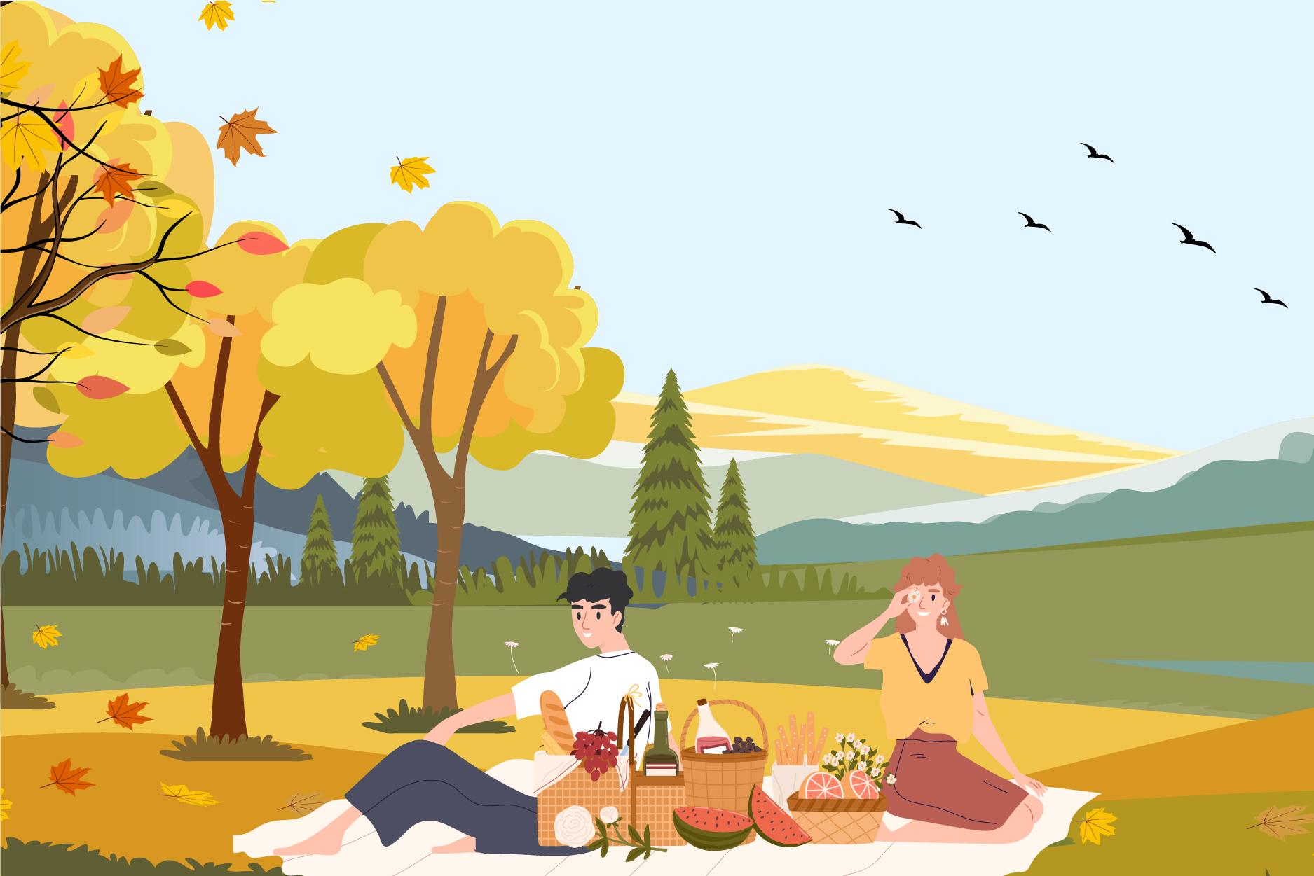 秋天的正确打开方式不来看看嘛