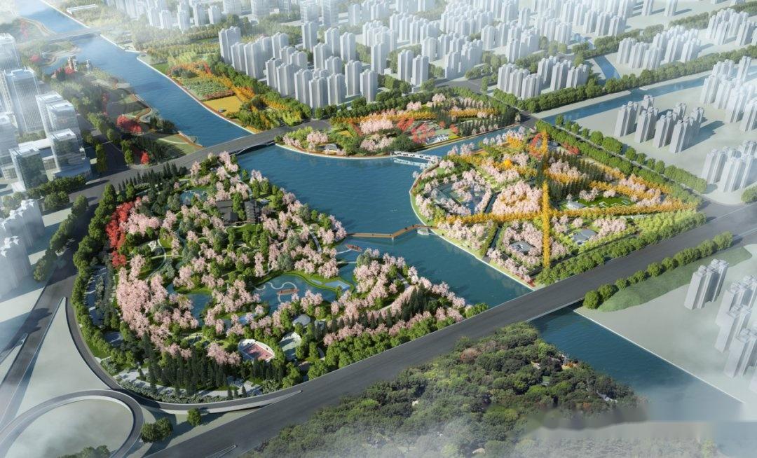锡澄霞客湖规划图图片