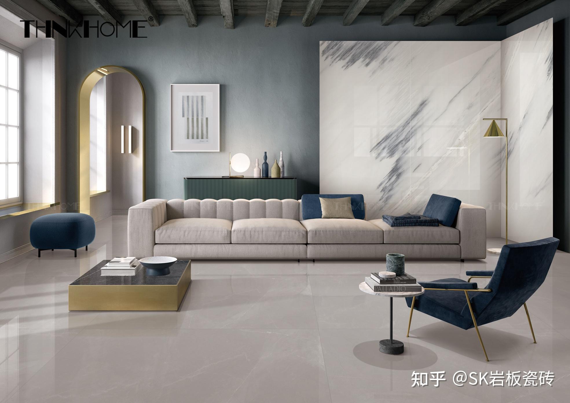 品质生活sk瓷砖阿玛尼灰为您缔造