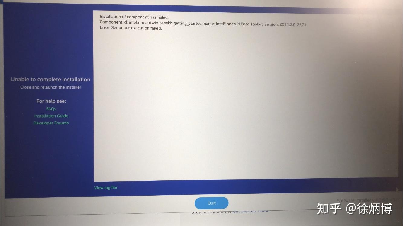 Intel oneAPI Base Toolkit and HPC Toolkit Install Experience - 知乎