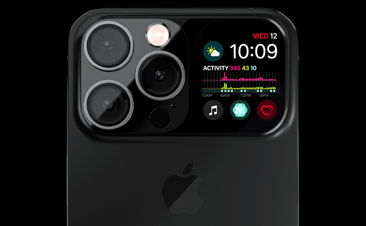 在苹果公司发布的2023财年第四季度财报中,iphone相关业务营收达438.