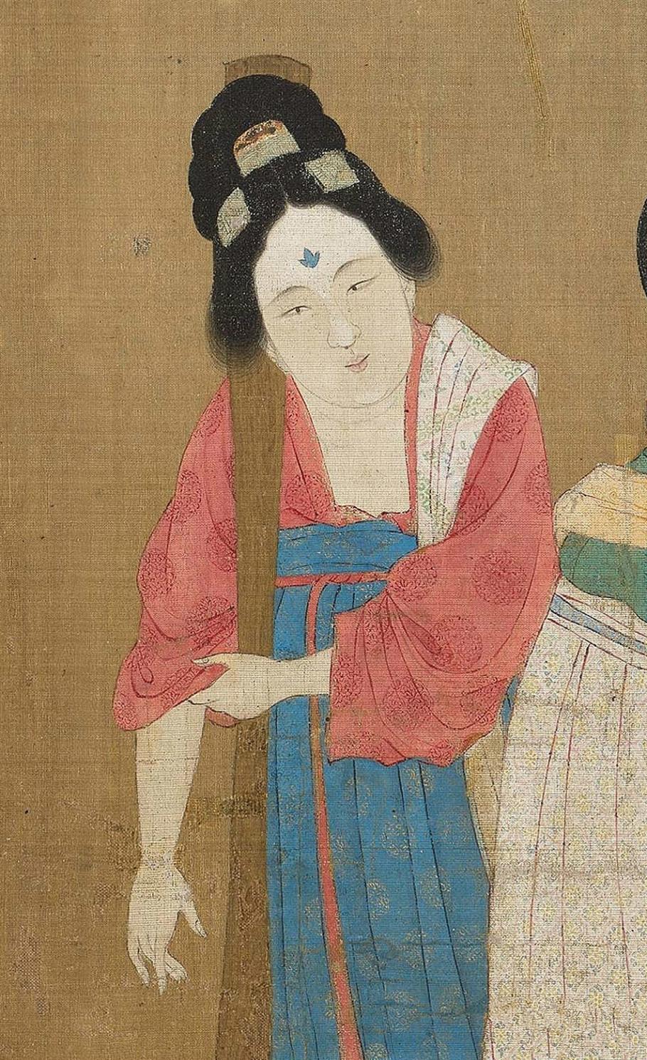 服饰篇】唐代宫廷画家张萱《捣练图》赏析- 知乎
