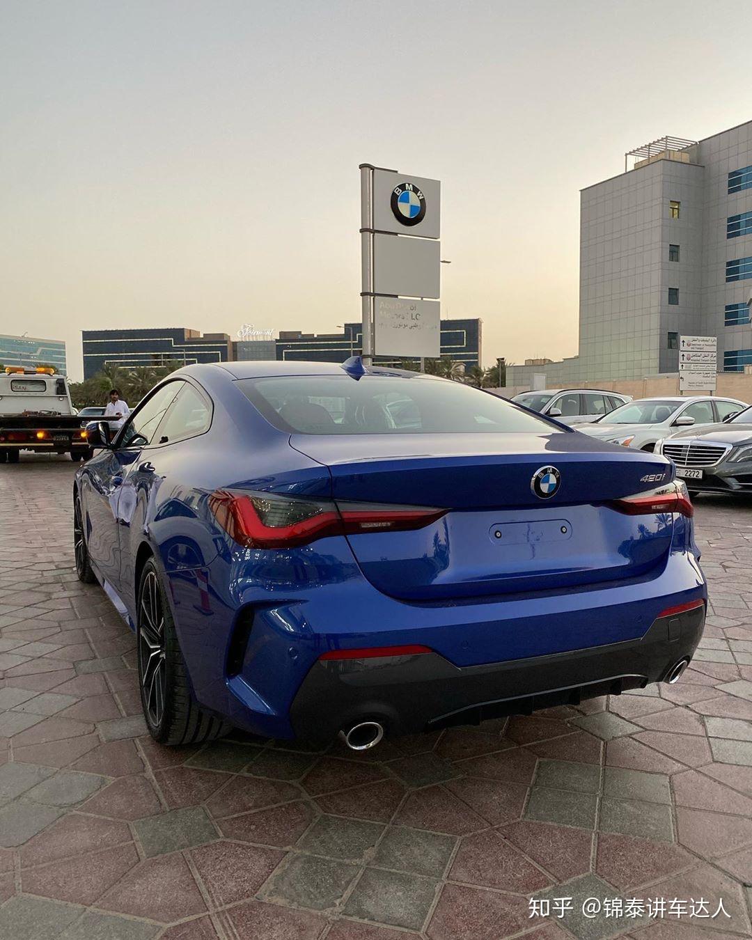 全新bmw4系双门轿跑波尔蒂芒蓝