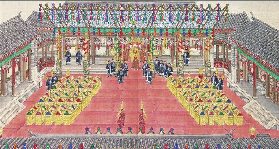 皇帝婚礼:光绪大婚典礼全图册(故宫珍藏)【赏析】