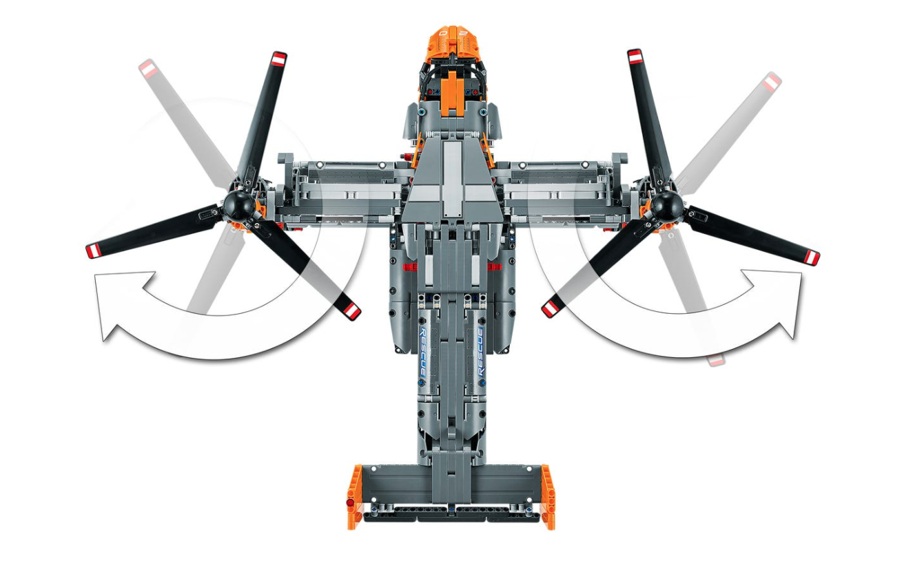 乐高42113贝尔波音v22鱼鹰直升机取消发售