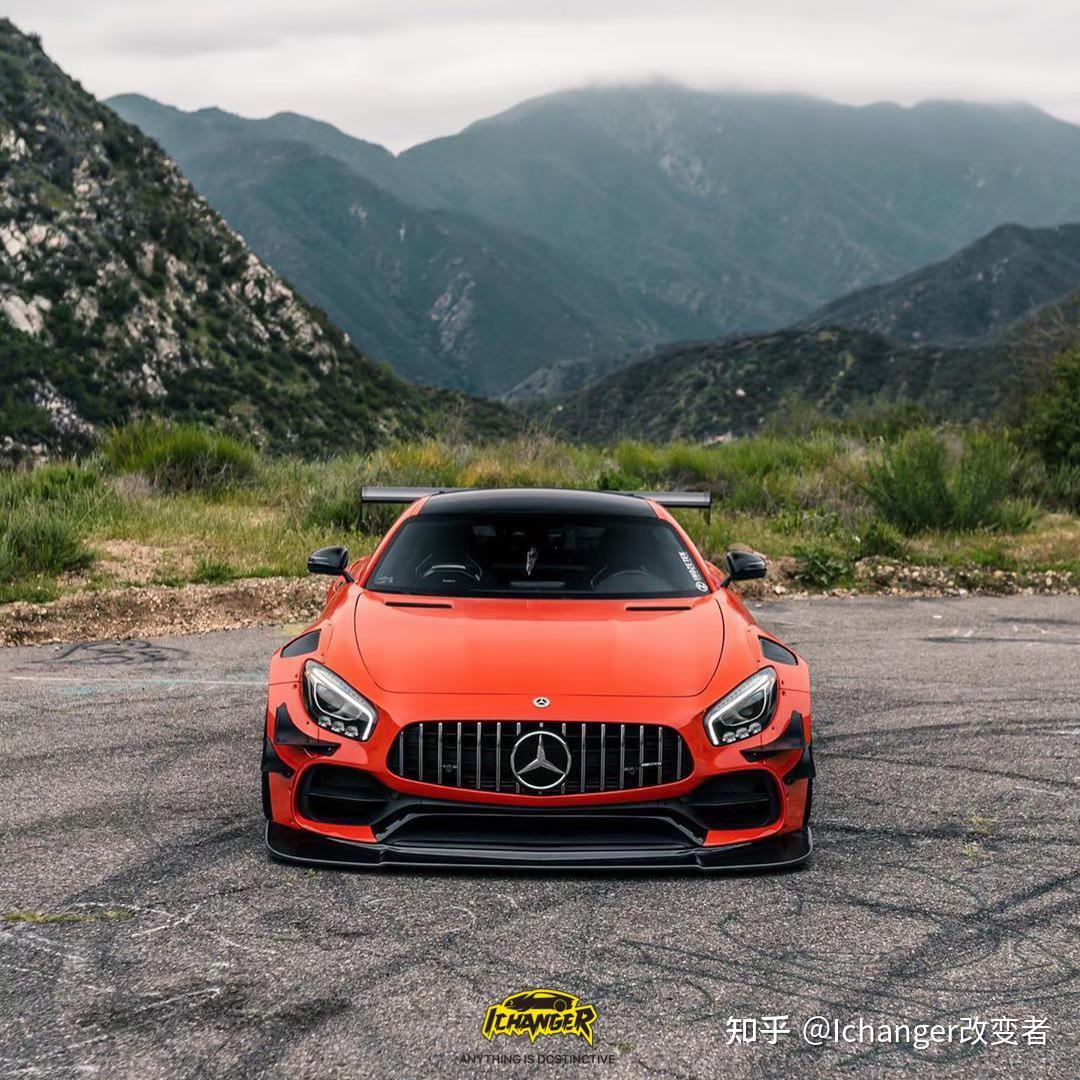 ichangericr改变者奔驰amggt改色熔岩橙pet