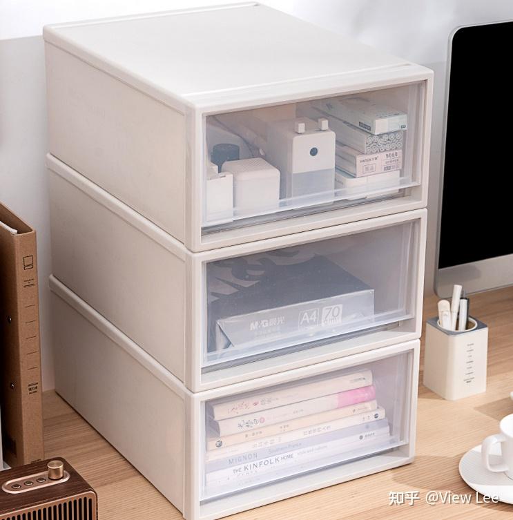 【桌面收纳】大物件也能放得下——抽屉式桌面收纳盒推荐
