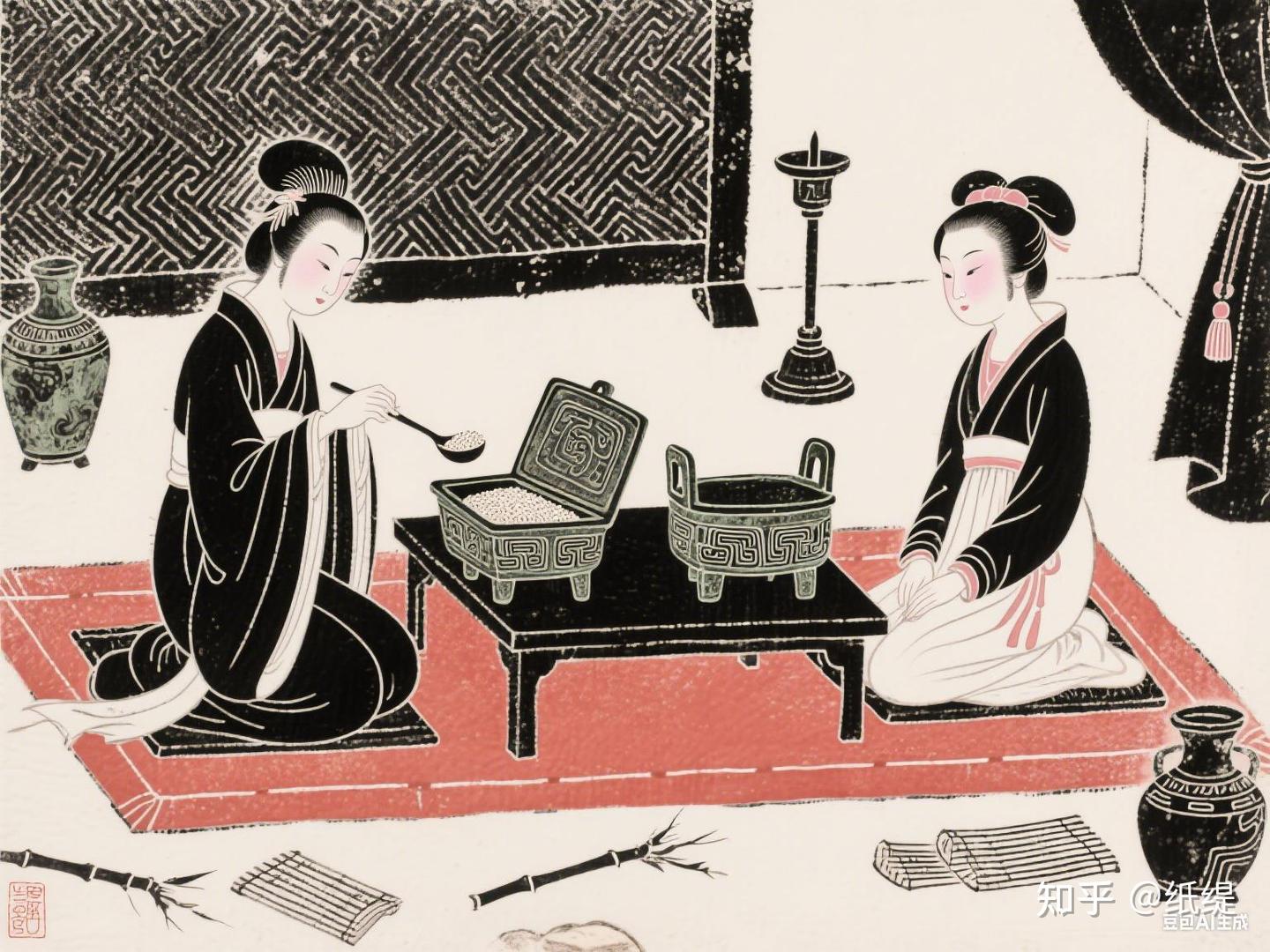 每日博物第3期|簠:商周 “礼食之器” 里的方正威仪 - 知乎
