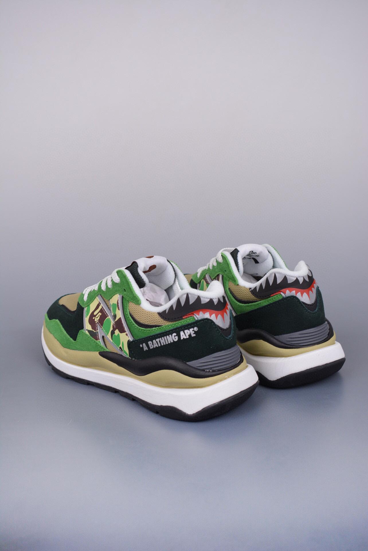 新百伦联名安逸猿 bape a bathing ape x new balance 5740 复古运动