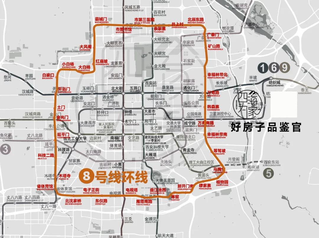 西安地铁8号线线路图图片