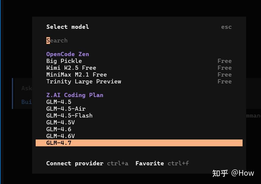 Open Code Split Terminal View OpenCode终端版试用 - 知乎