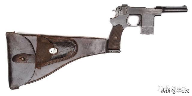 火星手枪伯格曼弹匣前置手枪又一款