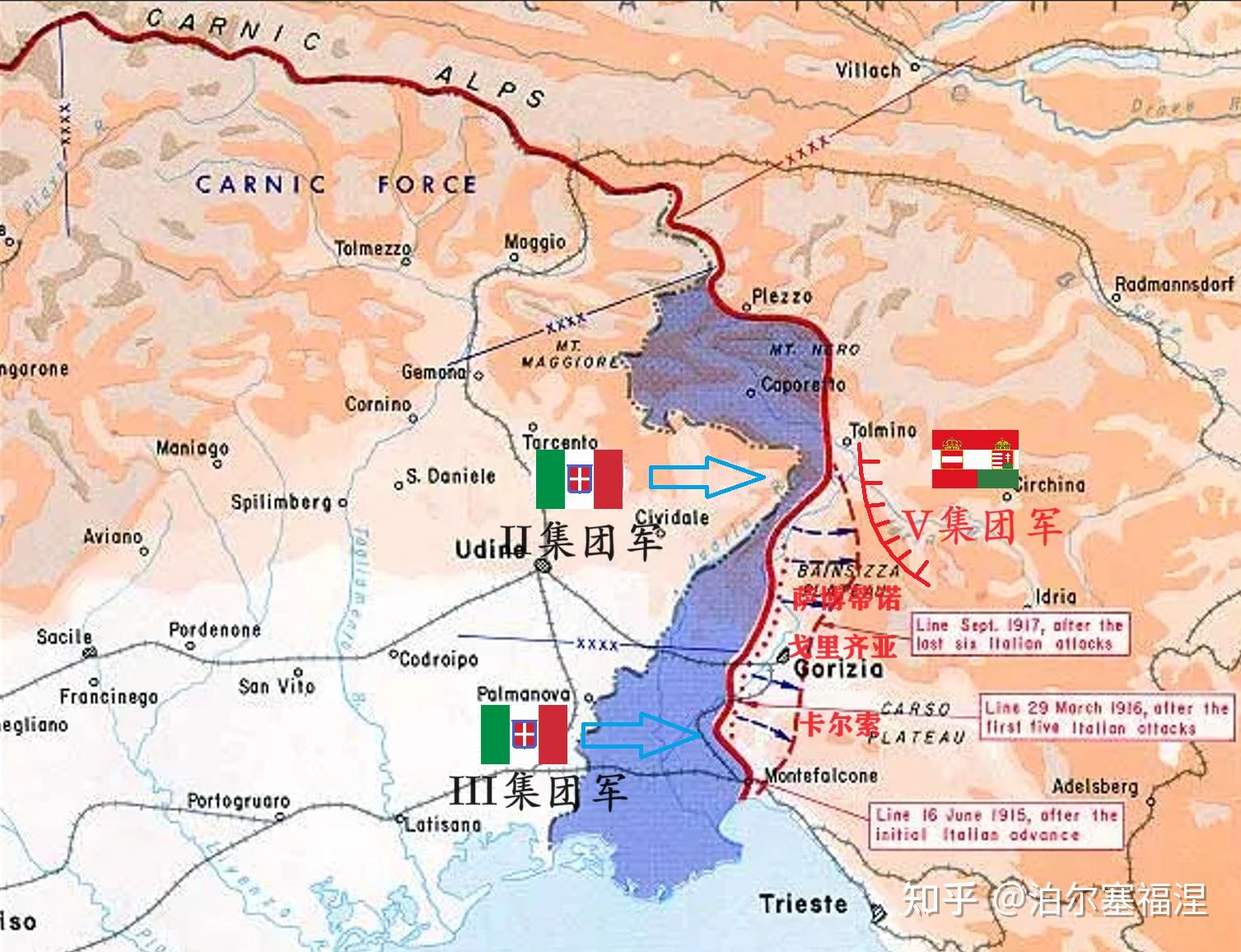 《伊松佐河》圣地巡礼系列(四)——第六次伊松佐河战役之卡尔索&萨博