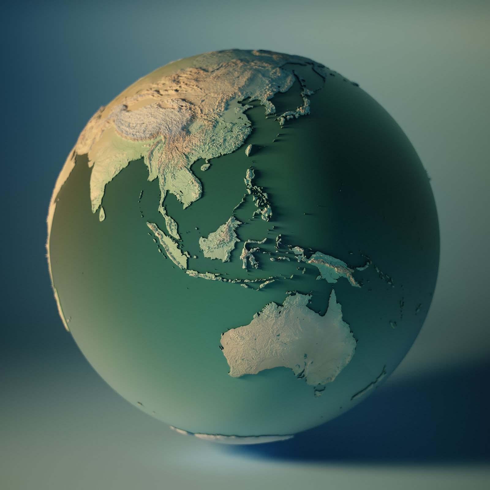 3D世界地形图-系列4 - 知乎