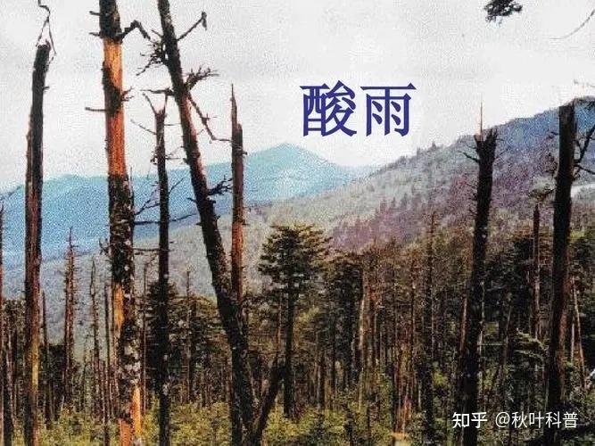 酸雨是怎样形成的? - 知乎