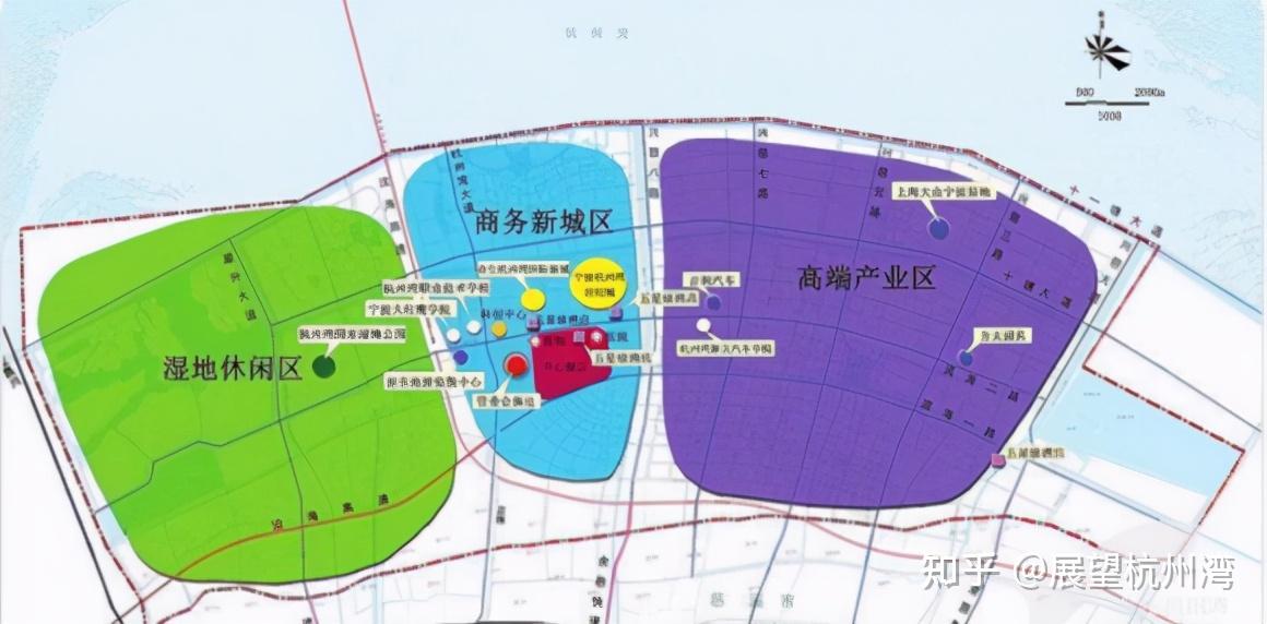 【寧波杭州灣新區-南部新城】寧波杭州灣新區南部新城:南部新城規劃總