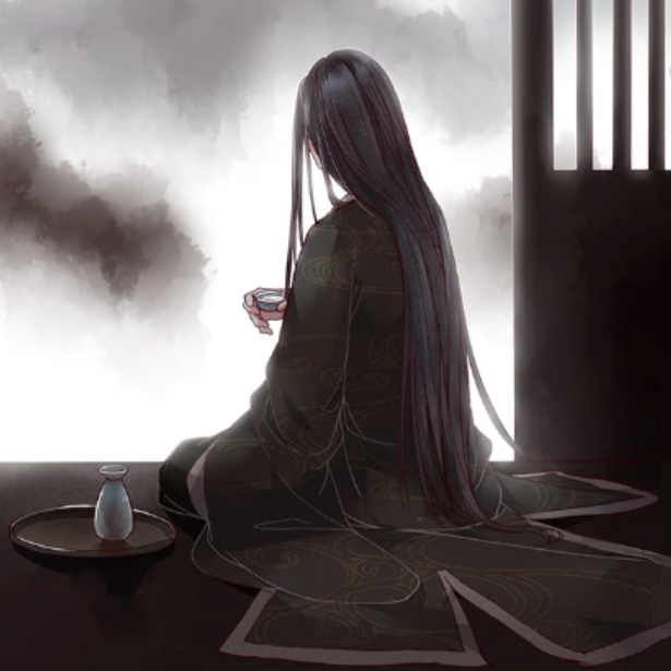 有没有古风背影图片有没有古风黑影背影的图