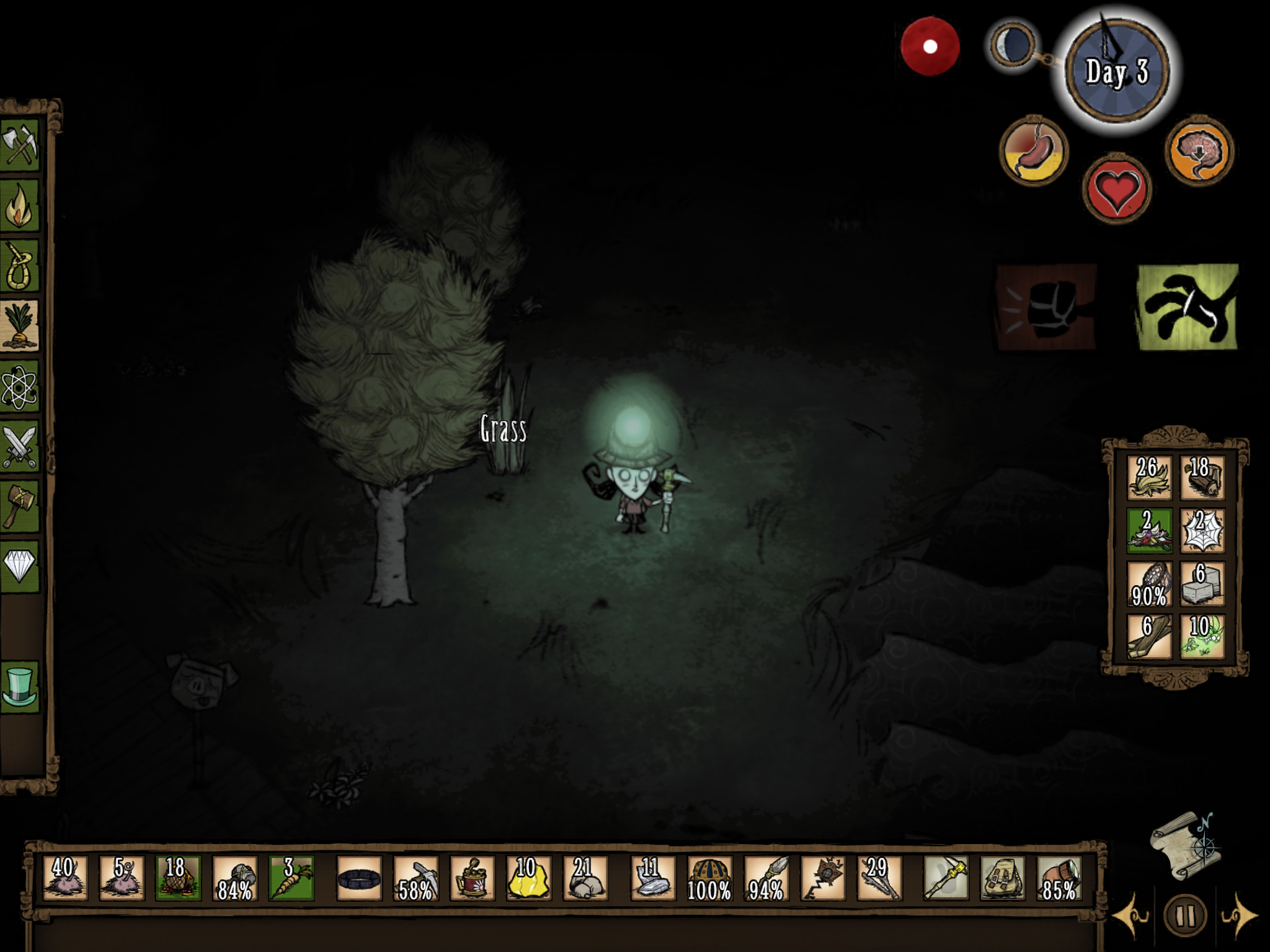 饥荒Don't Starve：冒险模式小攻略（附视频）。  第21张